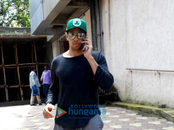 Sidharth Malhotra snapped in Bandra