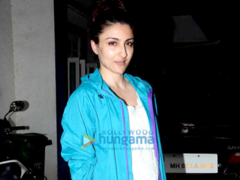 Soha Ali Khan snapped in Bandra