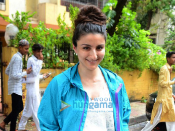 Soha Ali Khan snapped in Bandra