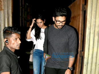 South Superstar Allu Arjun snapped with his wife post dinner at Social in Khar