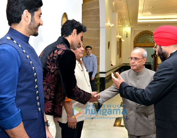 special screening of raag desh for ex president pranab mukherjee 2