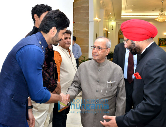 special screening of raag desh for ex president pranab mukherjee 3