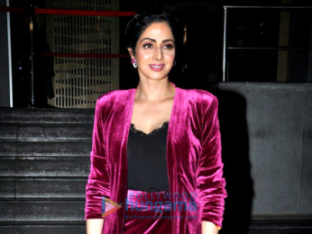Sridevi snapped at 'Mom' Special screening for Fans