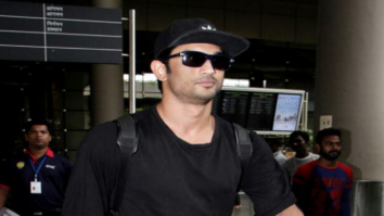 Sushant Singh Rajput and Kangna Ranaut snapped at the airport
