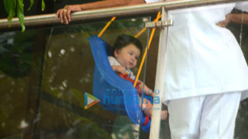 Taimur Ali Khan looks super cute as he plays around at his home in Bandra