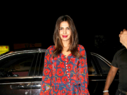 The ever stunning Priyanka Chopra was snapped with others when they attended her manager Mrinal’s birthday bash at ‘The Bandra Project’