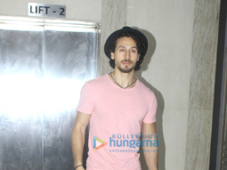 Tiger Shroff, Disha Patani & Nidhhi Agerwal snapped at the special screening of the film Munna Michael