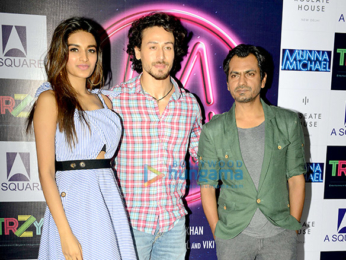 Tiger Shroff, Nidhhi Agerwal and Nawazuddin Siddiqui promote 'Munna Michael' in Delhi