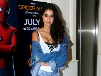 Tiger Shroff and Disha Patani snapped at 'Spider-Man Homecoming' screening