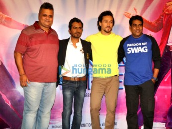 Tiger Shroff and Nawazuddin Siddiqui unveil the 'SWAG' song from their film 'Munna Michael'