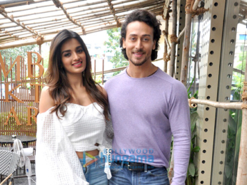 Tiger Shroff and Nidhhi Agerwal snapped promoting their film Munna Michael