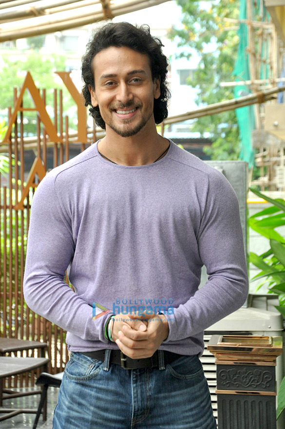 tiger shroff and nidhhi agerwal snapped promoting their film munna michael 4