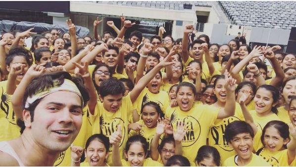 WATCH Varun Dhawan rehearses with kids for his IIFA 2017 performance and it’s adorable