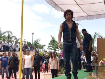 Tiger Shroff Performs Stunt In Front Of A Live Audience Tiger Shroff Performs Stunt In Front Of A Live Audience