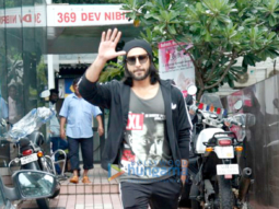 Ranveer Singh snapped post gym