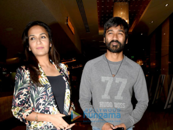 Dhanush and Soundarya Rajinikanth grace VIP 2 screening