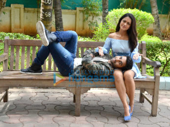 Aadar Jain and Anya Singh at 'Qaidi Band' promotions