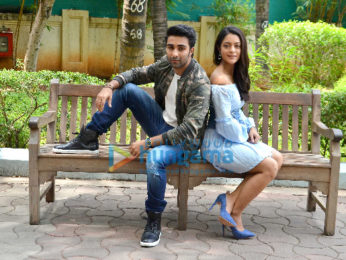 Aadar Jain and Anya Singh at 'Qaidi Band' promotions