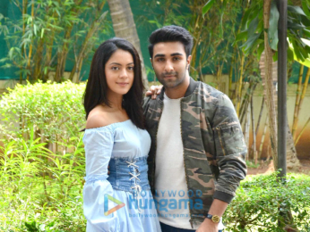 Aadar Jain and Anya Singh at 'Qaidi Band' promotions