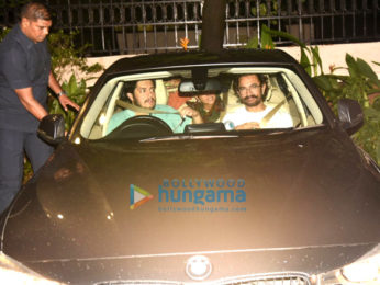 Aamir Khan, Fatima Sana Shaikh & Kiran Rao snapped post watching a play in Mumbai