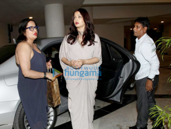 Aishwarya Rai Bachchan arrives at Sridevi's birthday bash
