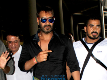 Ajay Devgn snapped at the airport