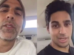 WATCH: Akshay Kumar and Sidharth Malhotra indulge in some Toilet talk and it’s hilarious