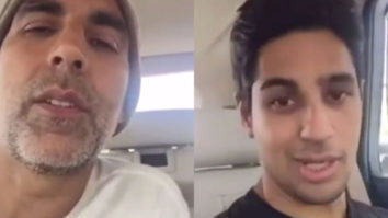 WATCH: Akshay Kumar and Sidharth Malhotra indulge in some Toilet talk and it’s hilarious