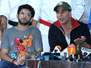 Akshay Kumar and Bhumi Pednekar at Martial Arts School's Graduation Day