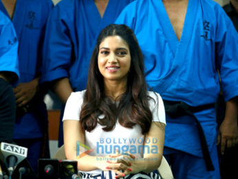Akshay Kumar and Bhumi Pednekar at Martial Arts School's Graduation Day