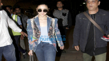 Alia Bhatt snapped at the airport