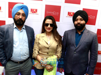 Ameesha Patel graces the launch of the 151st Linen Club store in Jalandhar
