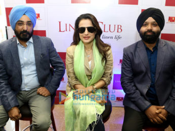 Ameesha Patel graces the launch of the 151st Linen Club store in Jalandhar