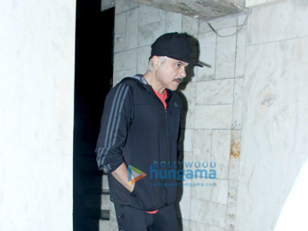 Anil Kapoor spotted in a new look for his film 'Fanney Khan' at BBlunt Salon