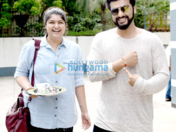 Arjun Kapoor & Anshula Kapoor snapped post Raksha Bandhan celebrations at Sanjay Kapoor’s house