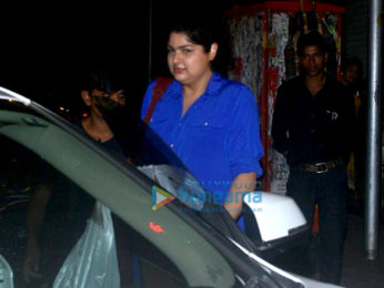 Athiya Shetty and Anshula Kapoor snapped post dinner at Bastian, Bandra