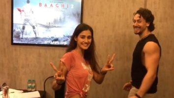 WOW: Tiger Shroff and Disha Patani give a sneak peek of Baaghi 2