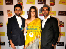 Ayushmann Khurrana, Kriti Sanon & Rajkummar Rao promote ‘Bareilly Ki Barfi’ at Officer’s Choice Blue Mirchi Top 20 Jubilee Night