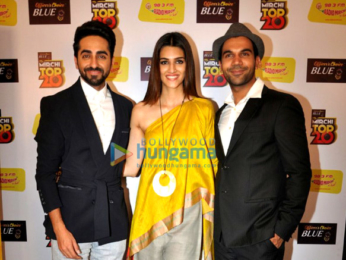 Ayushmann Khurrana, Kriti Sanon & Rajkumar Rao promote 'Bareilly Ki Barfi' at Razberry Rhinoceros