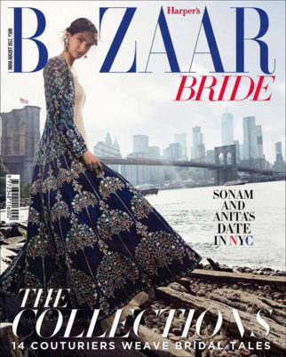 Sonam Kapoor On The Cover Of Bazaar Bride