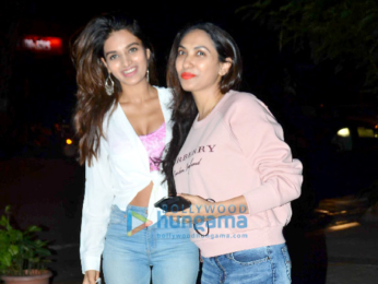 Bhumi Pednekar, Nidhhi Agerwal promote 'Toilet – Ek Prem Katha' at Inox, Nariman Point