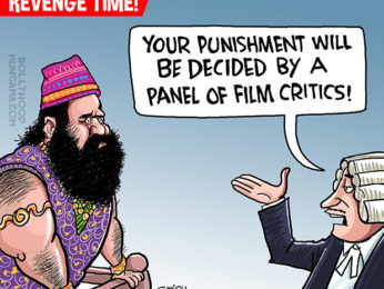 Bollywood Toons: Ram Rahim vs Film critics!