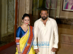 Bollywood celebs visit Sanjay Dutt’s residence to take Lord Ganesha’s blessings