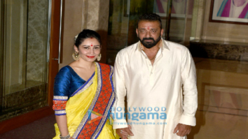Bollywood celebs visit Sanjay Dutt’s residence to take Lord Ganesha’s blessings