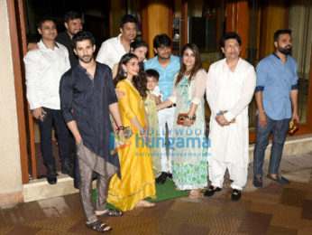 Bollywood celebs visit Sanjay Dutt's residence to take Lord Ganesha's blessings