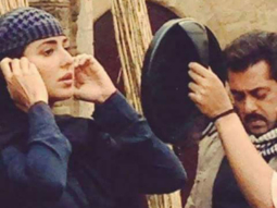 CAUGHT ON SET: Salman Khan and Katrina Kaif prep for a scene for Tiger Zinda Hai