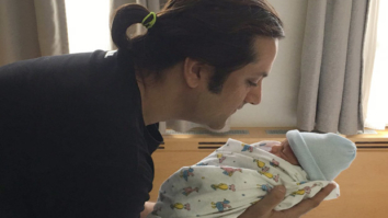 CUTE! This picture of Fardeen Khan with his new born son Azarius is adorable