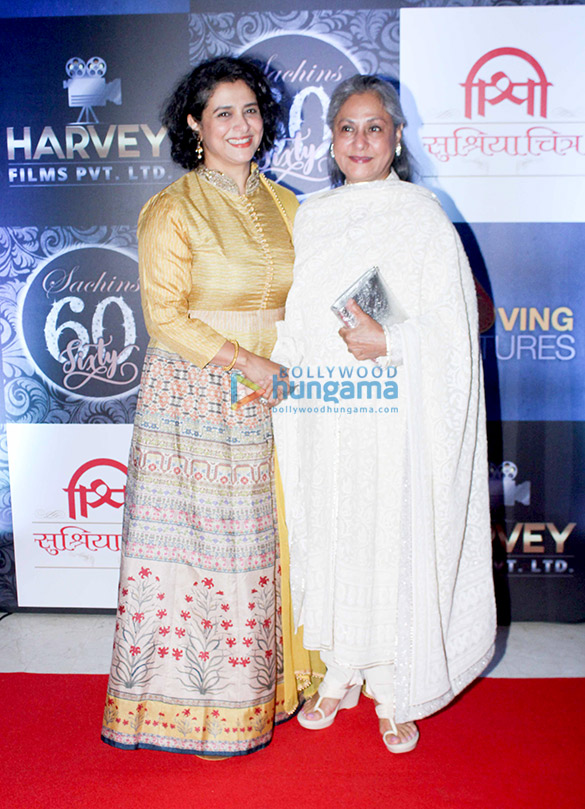 celebs grace sachin pilgaonkars 60th birthday celebrations 5