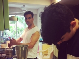 Check out: Akshay Kumar and son Aarav turn chefs and make desserts for their guests