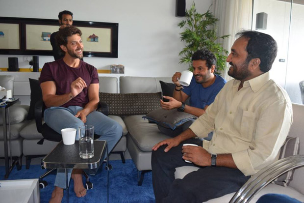 Check out Hrithik Roshan meets mathematician Anand Kumar to begin prep for his next